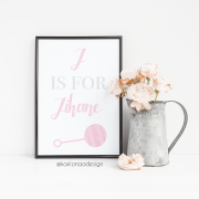 Poster de naissance Hochet