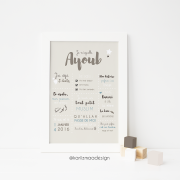Poster islamique pour enfant garçon