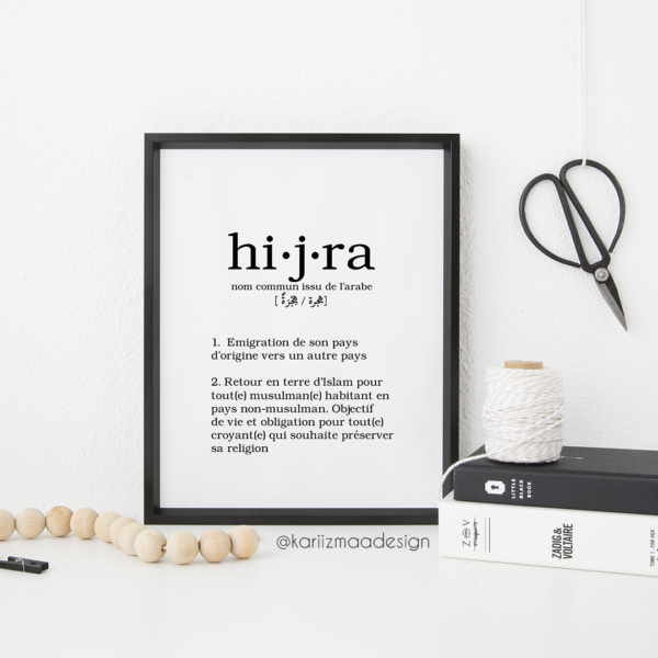 Poster Définition de Hijra