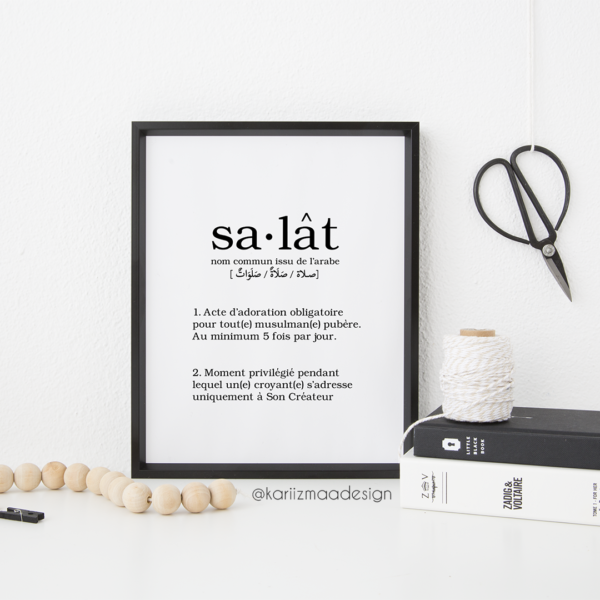 Poster Définition de Salat