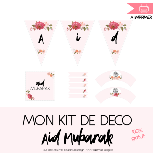 Mon kit de déco Aid Mubarak