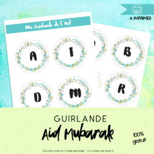 Guirlande Aid Mubarak 2