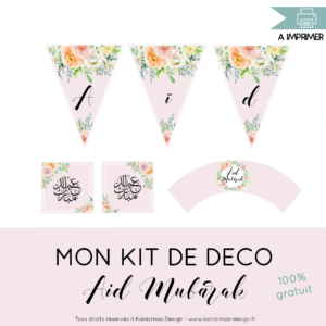 Déco Aid Mubarak Pastel Déco Aid Mubarak Pastel